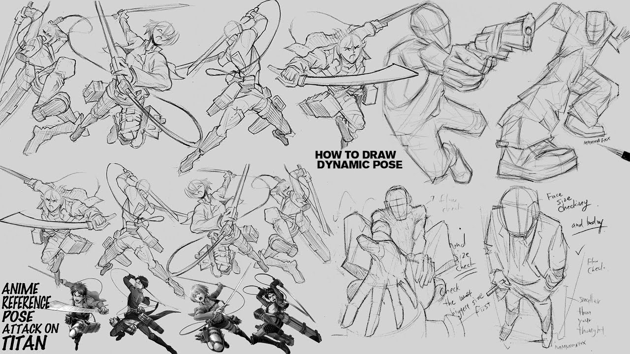 HOW TO DRAW DYNAMIC POSE