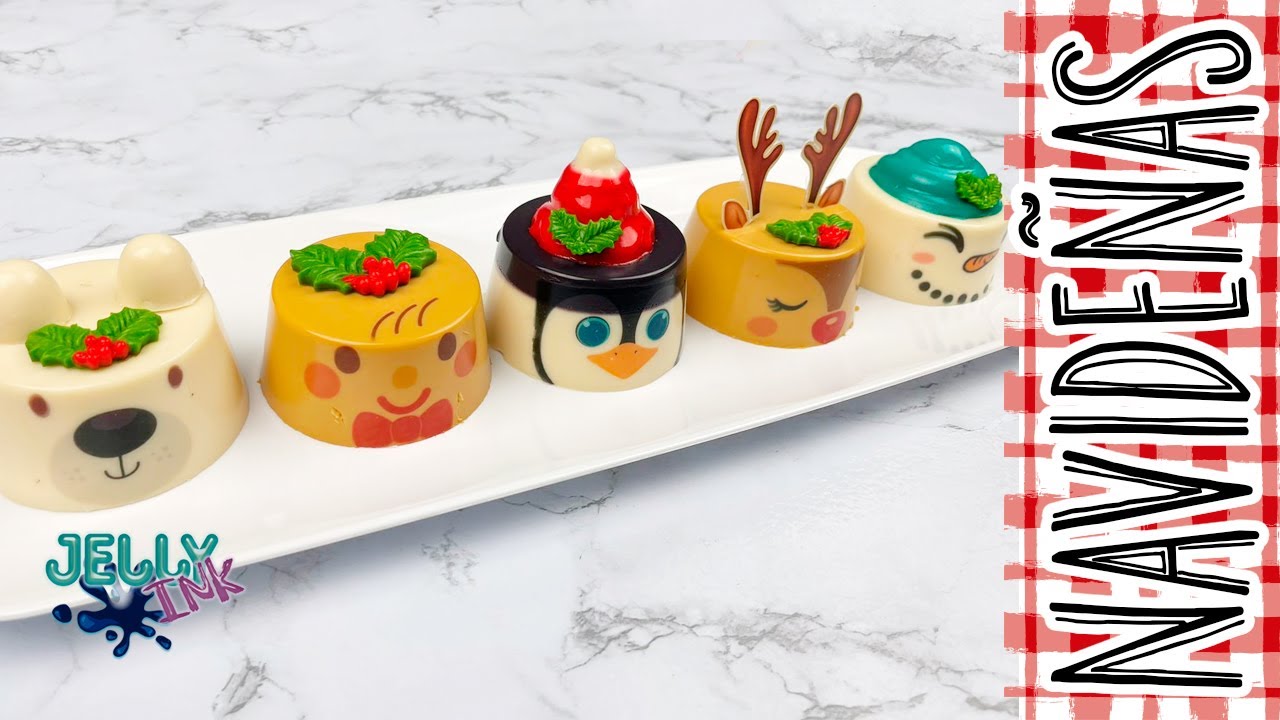 Gelatinas Navideñas | Christmas Jelly | Jelly Ink