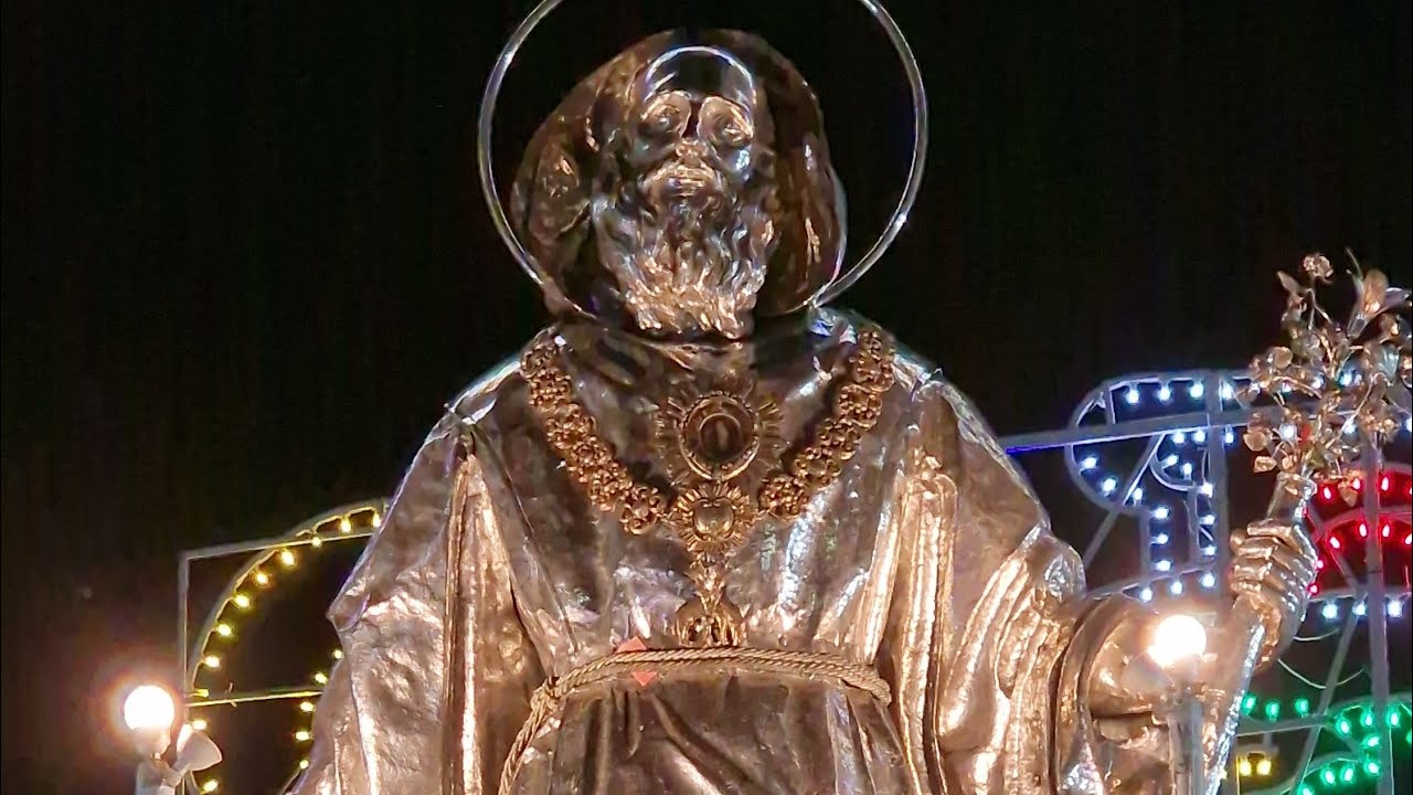 (PALERMO) - PROCESSIONE DEL SIMULACRO D'ARGENTO DI S. FRANCESCO DI PAOLA (4K) 14/05/2023