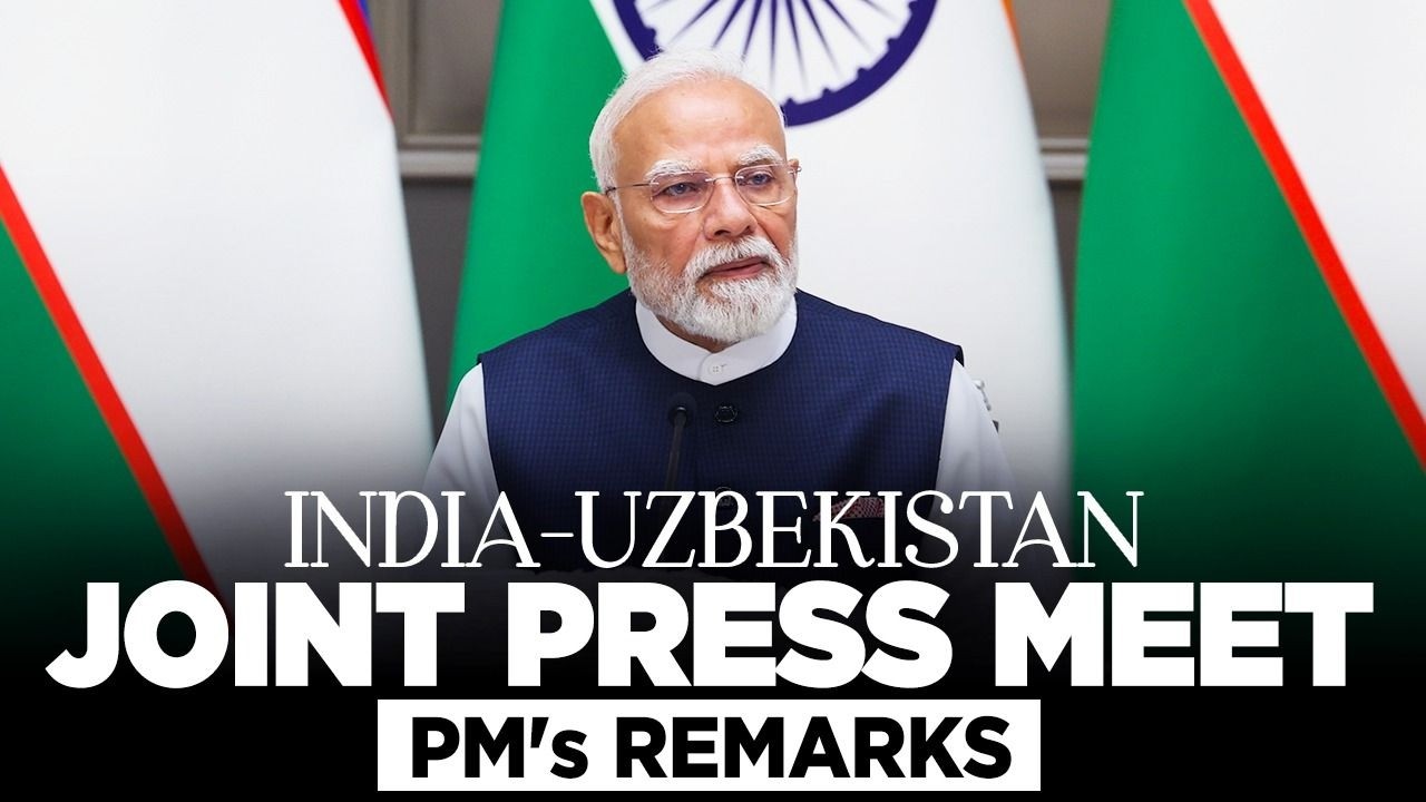 PM Modi's remarks during the joint press meet with Uzbekistan President Mirziyoyev