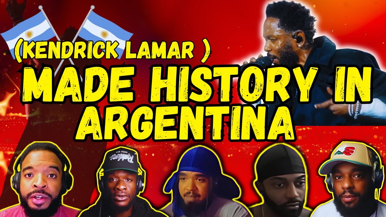 Kendrick Lamar Argentina | Reaction Compilation – 70,000 Fans Singing “Not Like Us