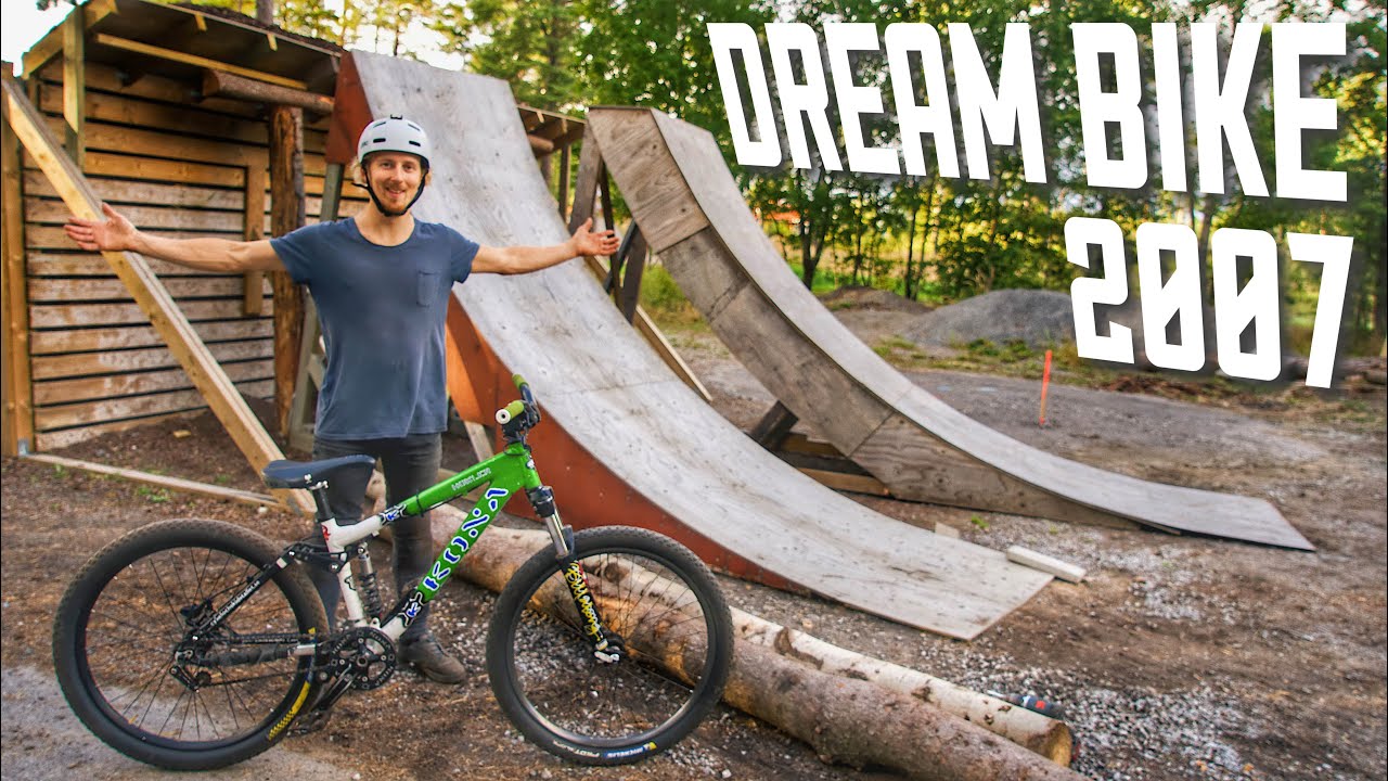 RIDING MY DREAM BIKE FROM 2007 (KONA HOWLER)