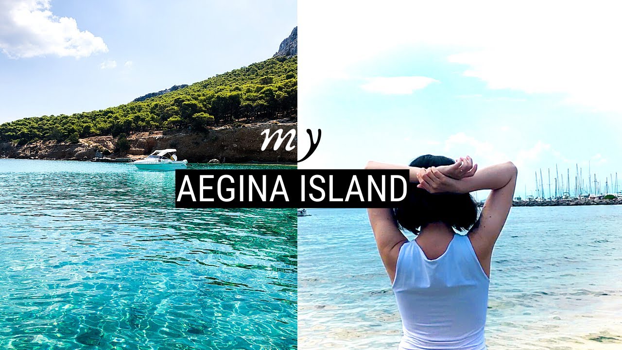 Day Trip to AEGINA Island ⛵  DON'T GO TO to Moni Island or Perdika village 💦💦