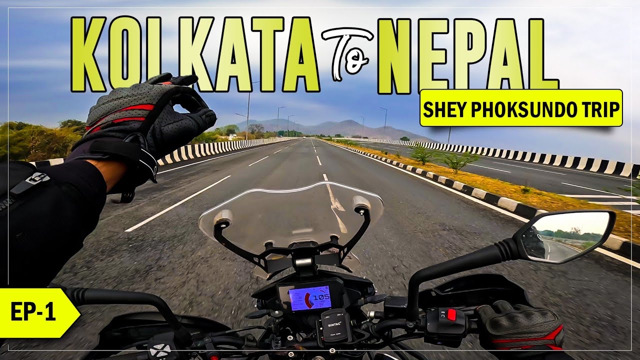 Kolkata To Nepal যাওয়ার  Best Route😍 || Ep-1 || Shey Phoksundo Lake Trip || Kolkata To Muzaffarpur