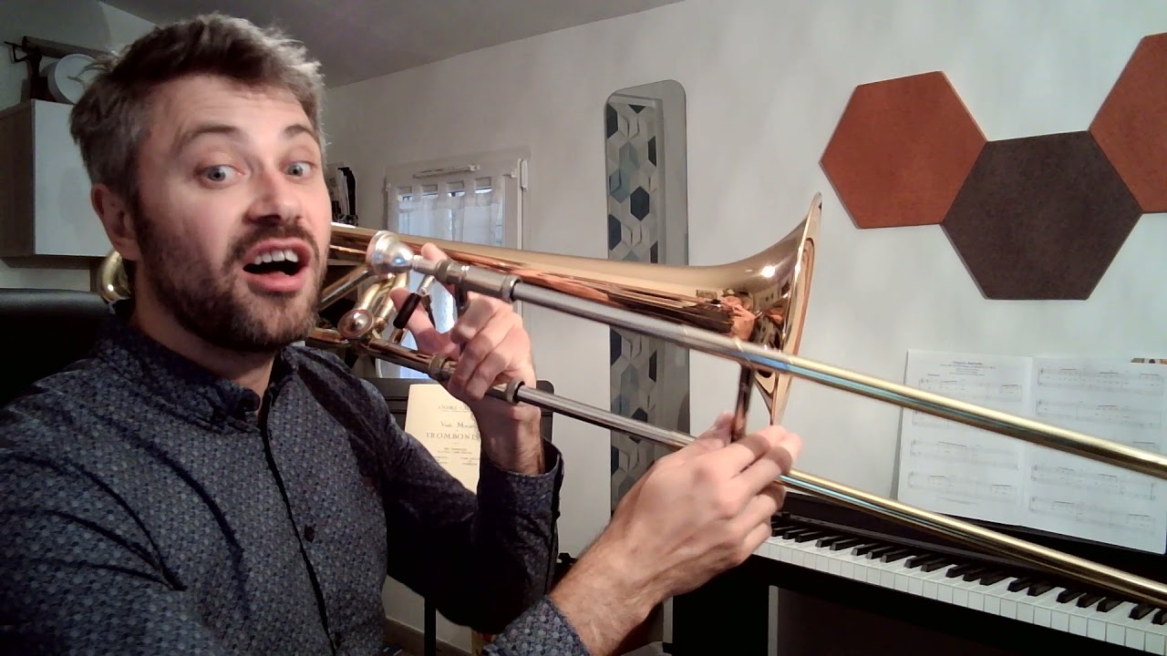 Les 5 premières notes au trombone partie 1