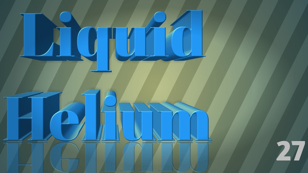 Application of Statistics to Liquid Helium