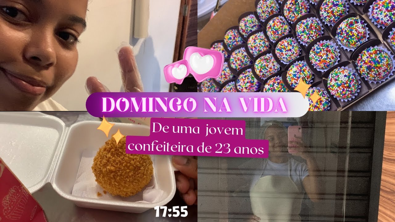 Rotina de Domingo na vida de uma confeiteira de 23 anos | produção | empreendedorismo real ✨
