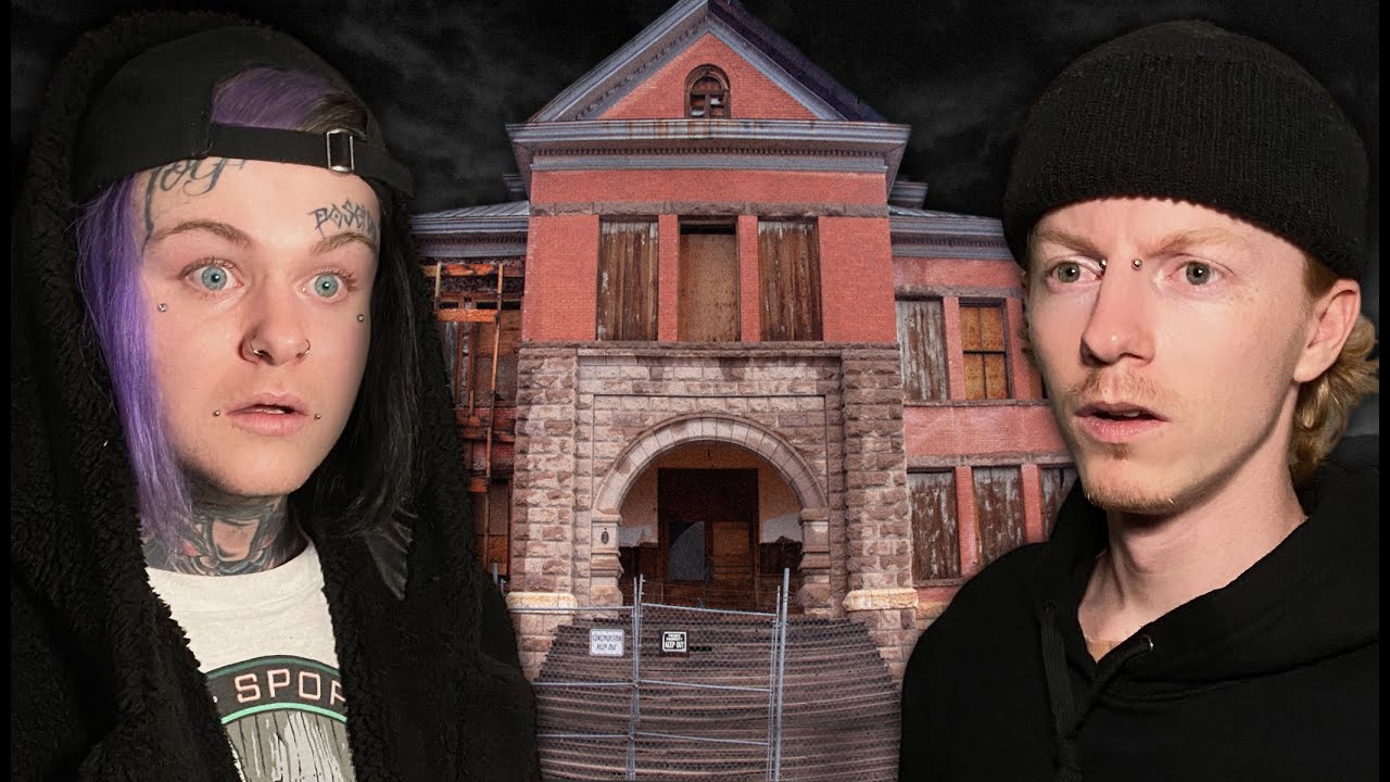 OVERNIGHT in USA's MOST HAUNTED High School | Abandoned & Afraid S1 E9 | 4k