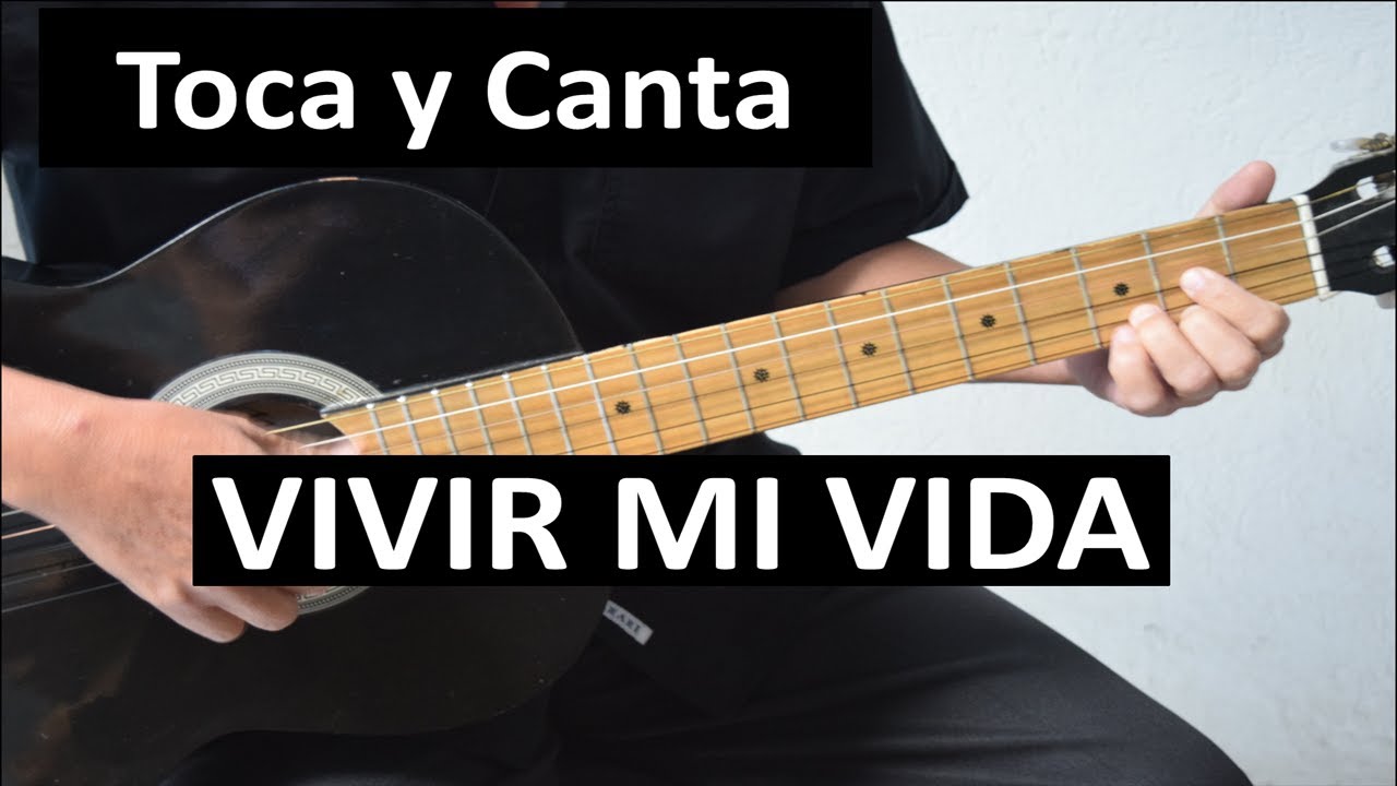 Como tocar VIVIR MI VIDA Guitarra Tutorial Marc Anthony - Tablatura y Acordes
