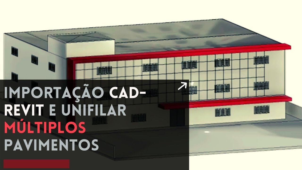 Importar do AutoCAD ao REVIT Múltiplos Pavimentos (Unifilar) | Projeto Elétrico na Prática EP-83