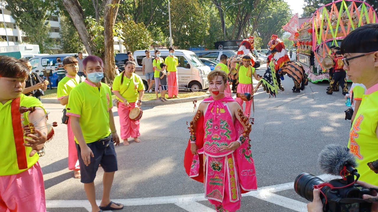 蓮雲殿蓮花三太子 Yew Keng to AMK Ave 10 BLK 532 on 02/07/22