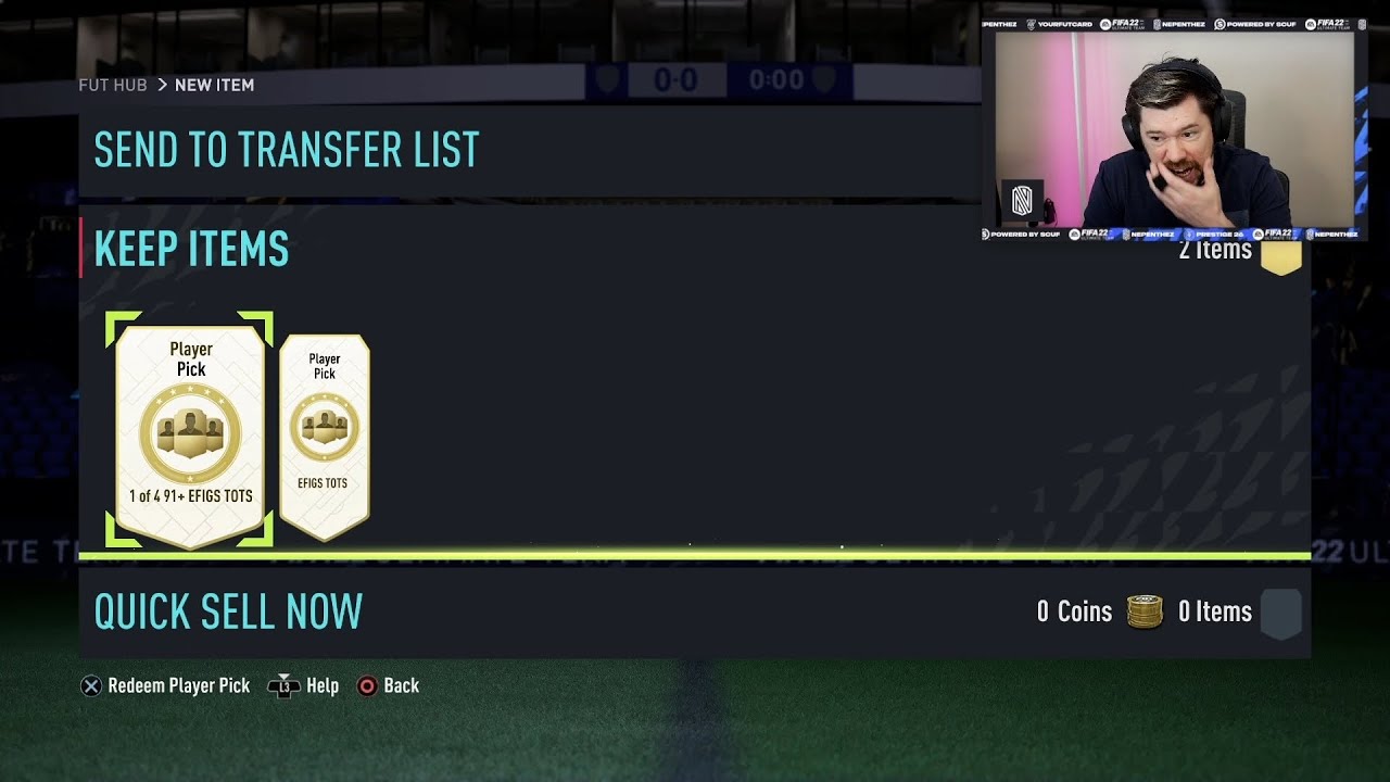 NepentheZ opens his ULTIMATE TOTS Champs Rewards!