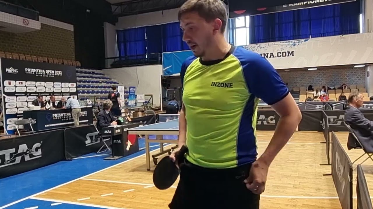 Open Pristina 🇽🇰 2023 Table Tennis |R32| Alex Anghel  VS  Yll Dragidella