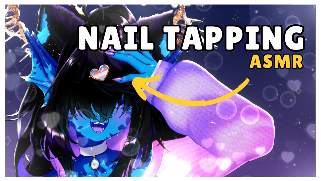 [ ASMR ] RELAXING SOUND OF NAILS TAPPING✨