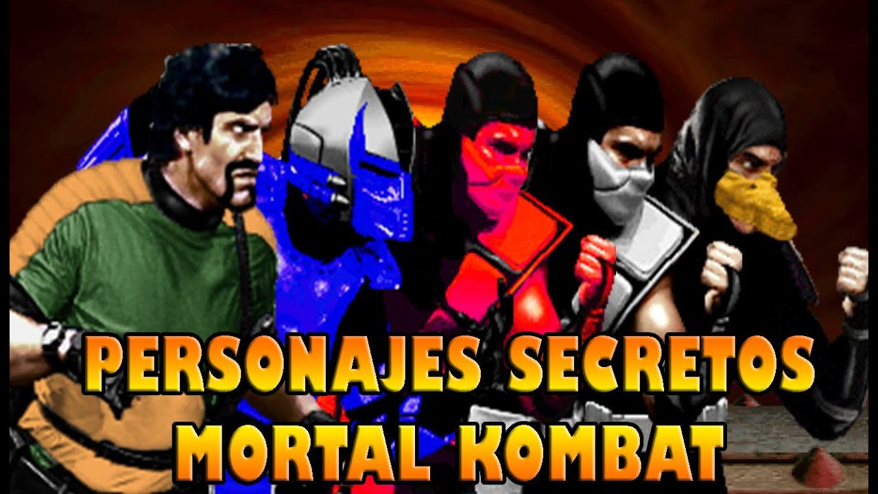 SUPUESTOS PERSONAJES ULTRA DIFÍCILES DE DESBLOQUEAR DEL MORTAL KOMBAT - MaxiLunaPMY