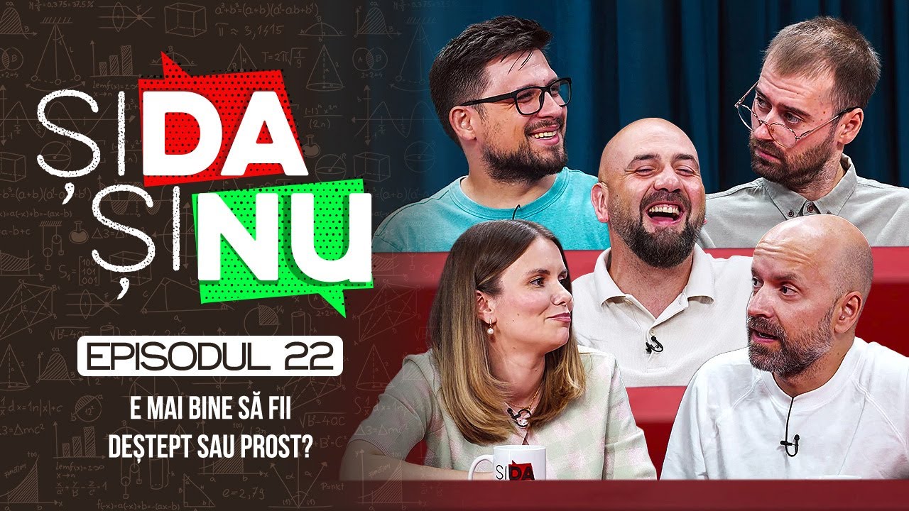 Deştept sau prost: cum este mai bine? | Și Da Și Nu #22 | cu Popesco, Virgil, Adelina şi Banciu.