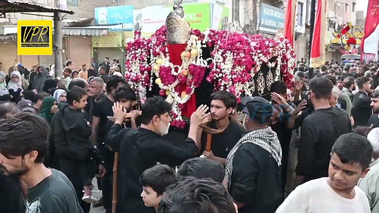 Markazi juloos 25.Muharram 2025 || Shahadat Imam Zain ul Abideen (a.s) || Shah Faisal Colony khi