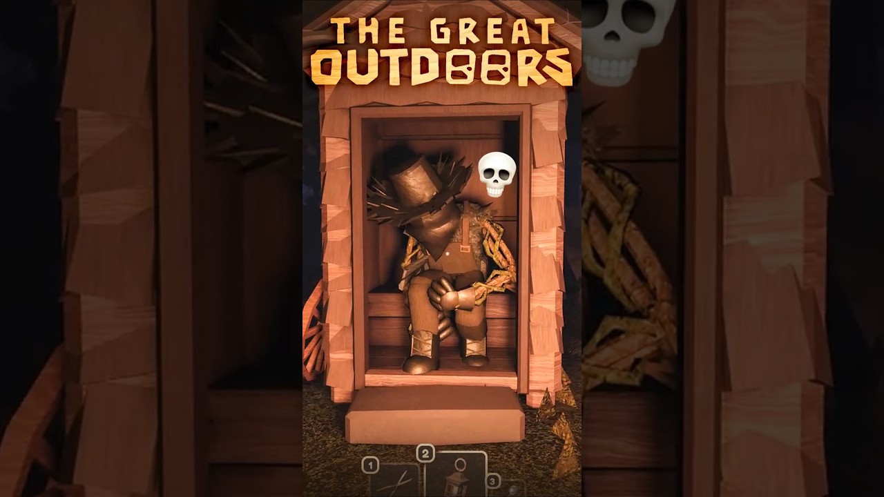 What happens inside TOILET of GROUNDSKEEPER? | DOORS: The Great Outdoors [Showcase]  #doors