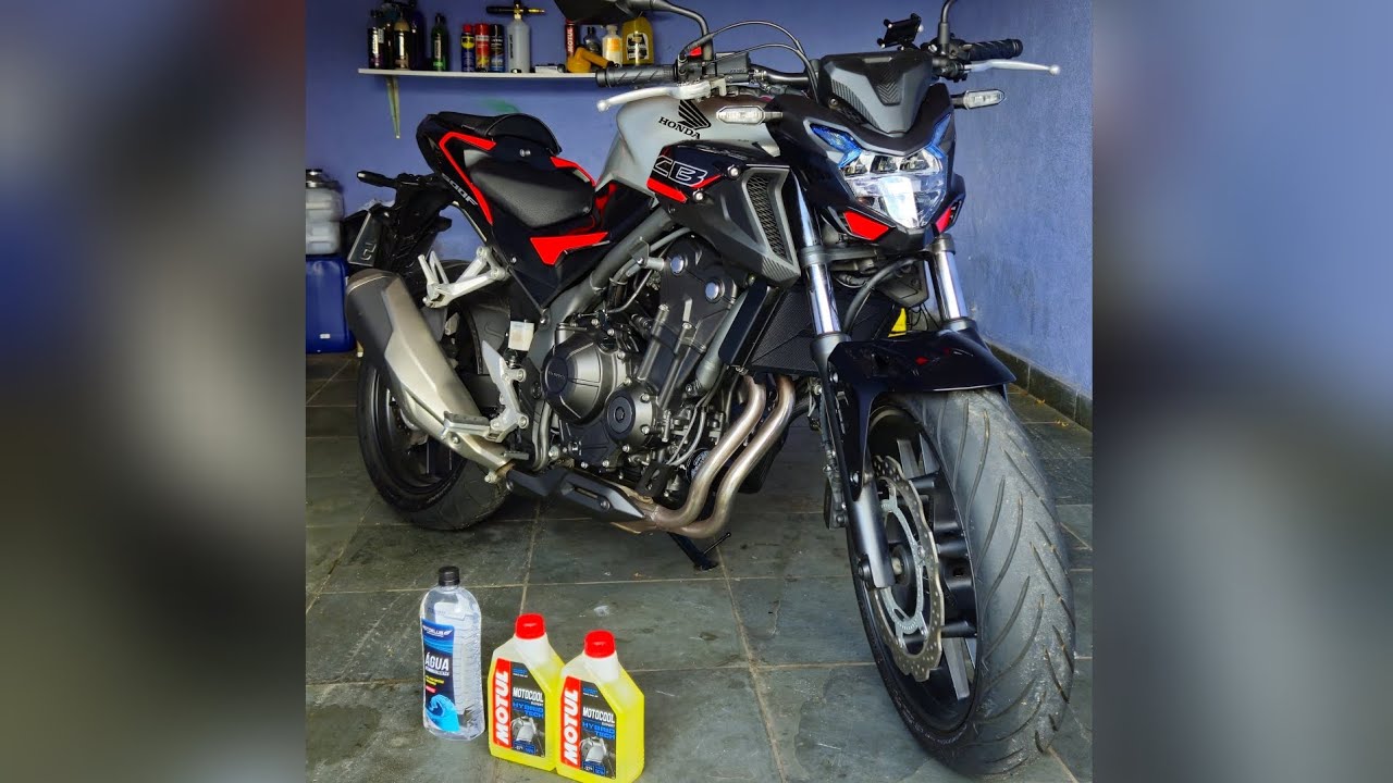 Como trocar fluído de arrefecimento CB 500F *Fácil e rápido