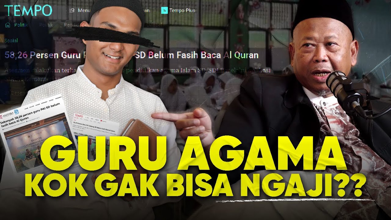 INNALILLAHI!! 58% GURU AGAMA ISLAM GAK FASIH BACA ALQURAN!! | DR. ADIAN HUSAINI