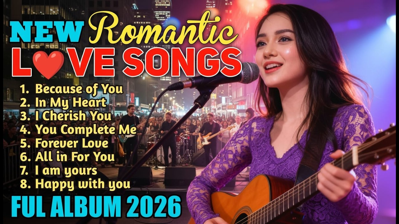 ROMANTIC SONG 💖 A LOVE  SONG JUST FOR YOU | NEW SONG PLAYLIST 2026 | SMILE AND CRY |  RELAXING SONGS