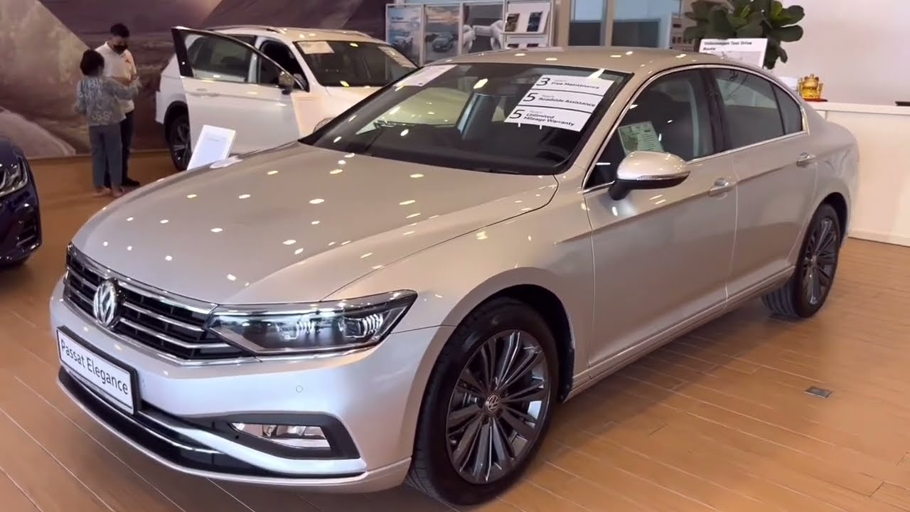 New 2022 Volkswagen Passat Elegance Silver Color | in depth walkaround