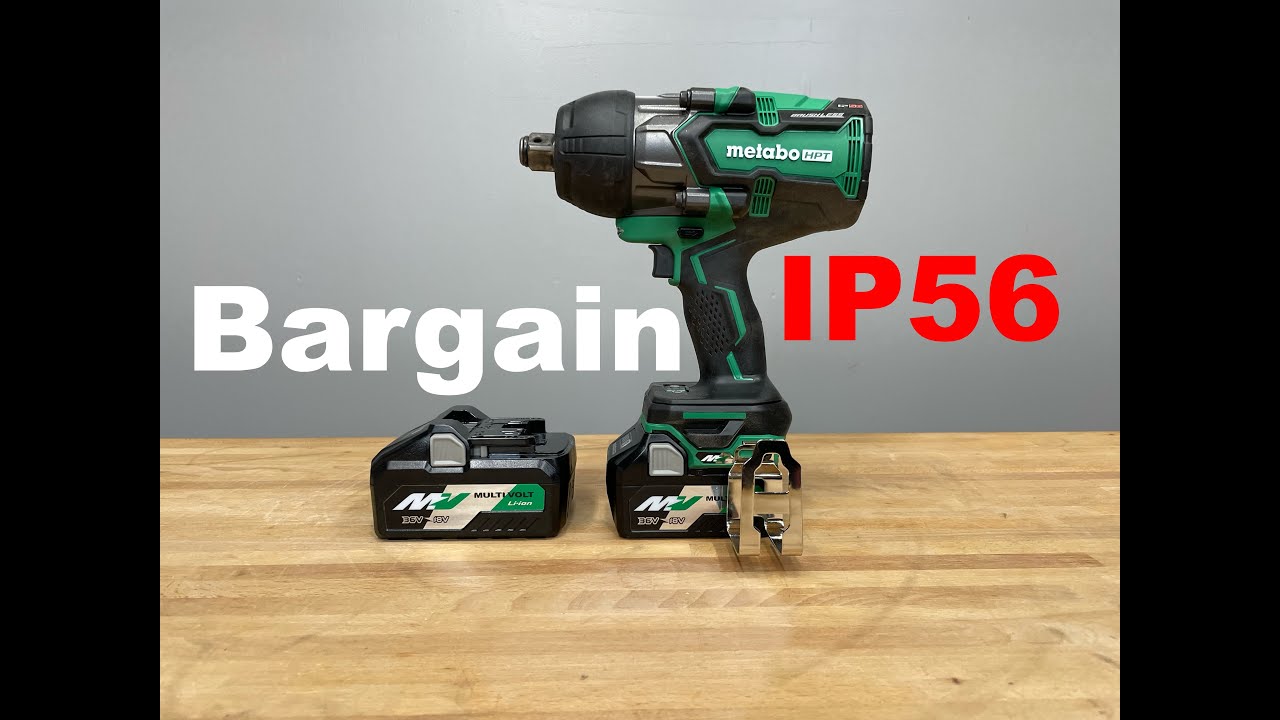 Metabo HPT Hikoki 36v 3/4 inch high torque Impact Wrench Review | WR36DAQ4 | Best Value | ep.6