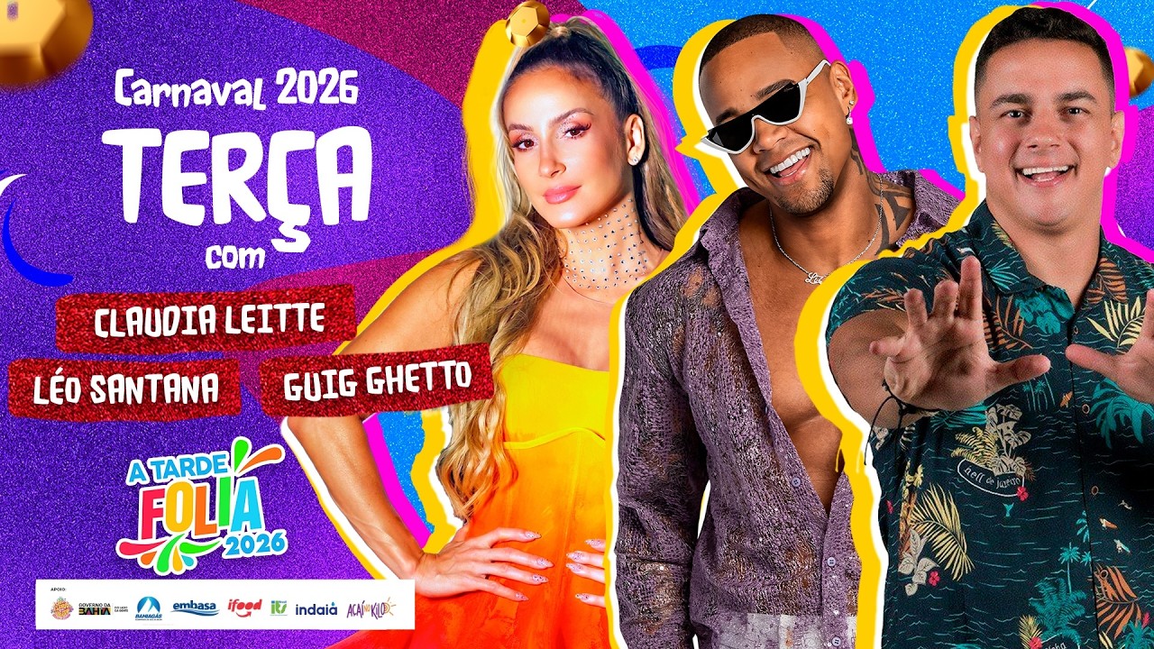 Terça-feira de Carnaval em Salvador AO VIVO | A TARDE Folia - 17/02/2026