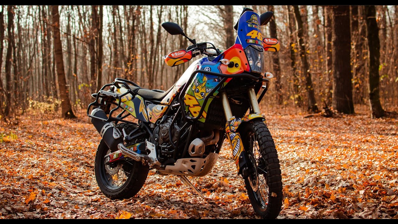 Tenere 700 Graphics kit / Yamaha Tenere 700 - Fitting Decals by W-Ink Graphics