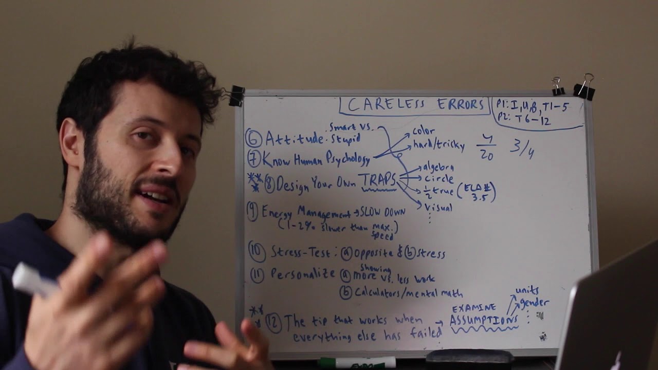 How to FINALLY stop making CARELESS ERRORS (Part 2)