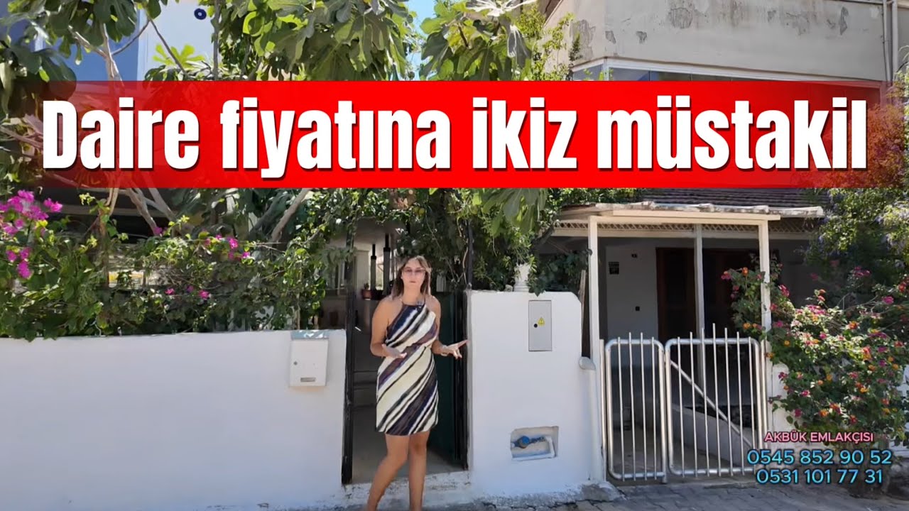 DAİRE FİYATINA DENİZE 150 METRE İKİZ MÜSTAKİL KAÇIRAN ÜZÜLÜR #realestate #satılık #yatırım #villa