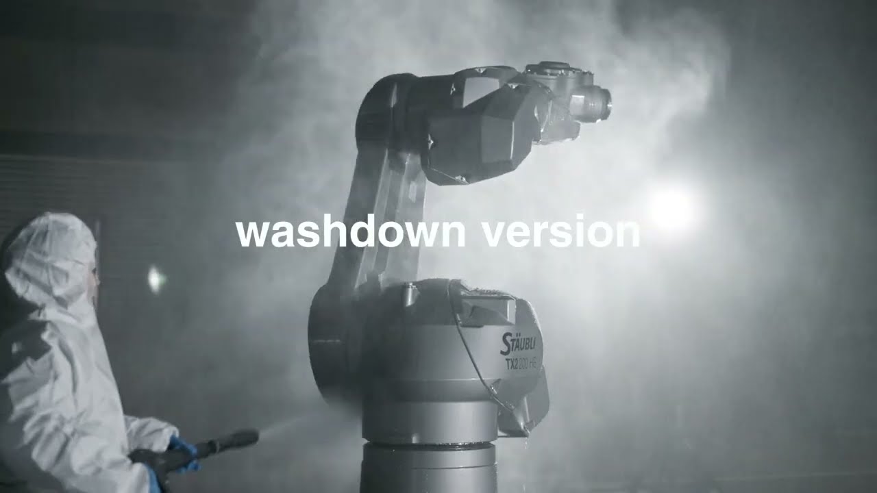 Stäubli TX2-200 HE - Unmatched Cleanability