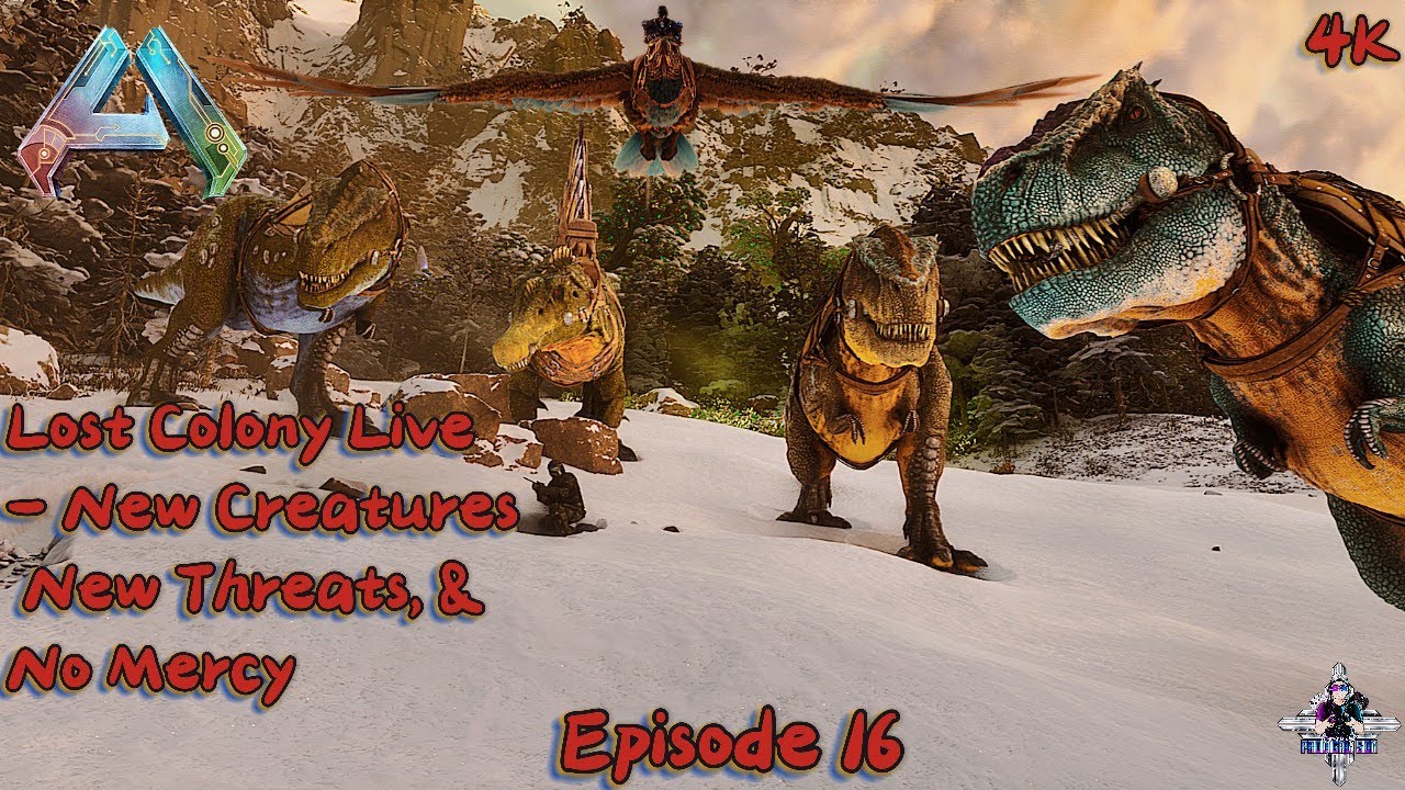 Ark Lost Colony LIVE — New Creatures, New Threats, No Mercy