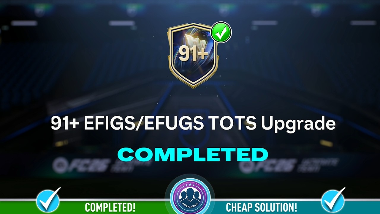 Набор улучшений TOTS 91+ EFIGS/EFUGS открыт - Дешевое решение и советы по SBC - FC 26