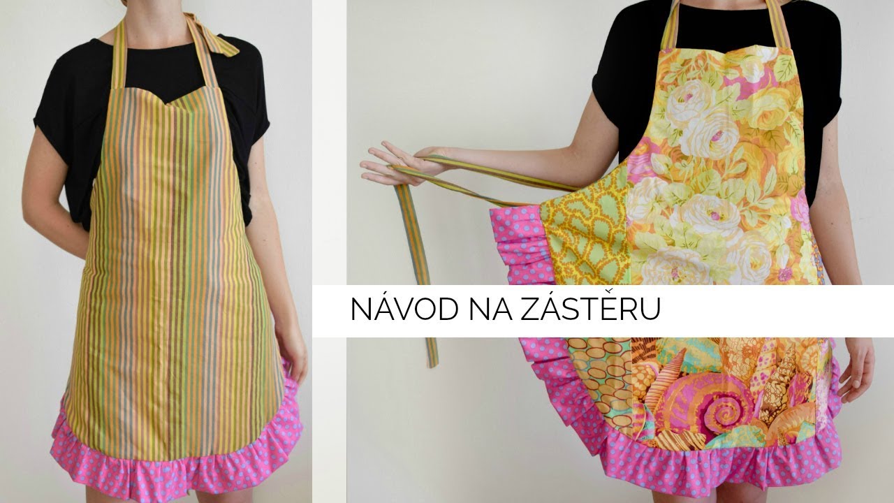 Zástěra - návod na šití