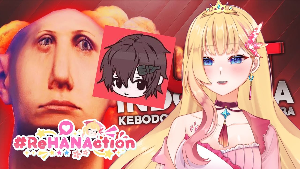РЕАКЦИЯ @MILYHYA НА ИНОСТРАНЦЕВ ТАКАЯ УМОРОЖДЕННАЯ 😂😂😂 #ReHanaction【Индонезийский VTuber】💖✨