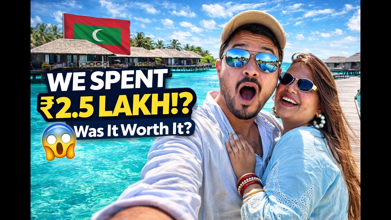 We Spent ₹2,50,000 in Maldives 🇲🇻 | Was It Worth It? 😳 (2026 Travel Vlog)