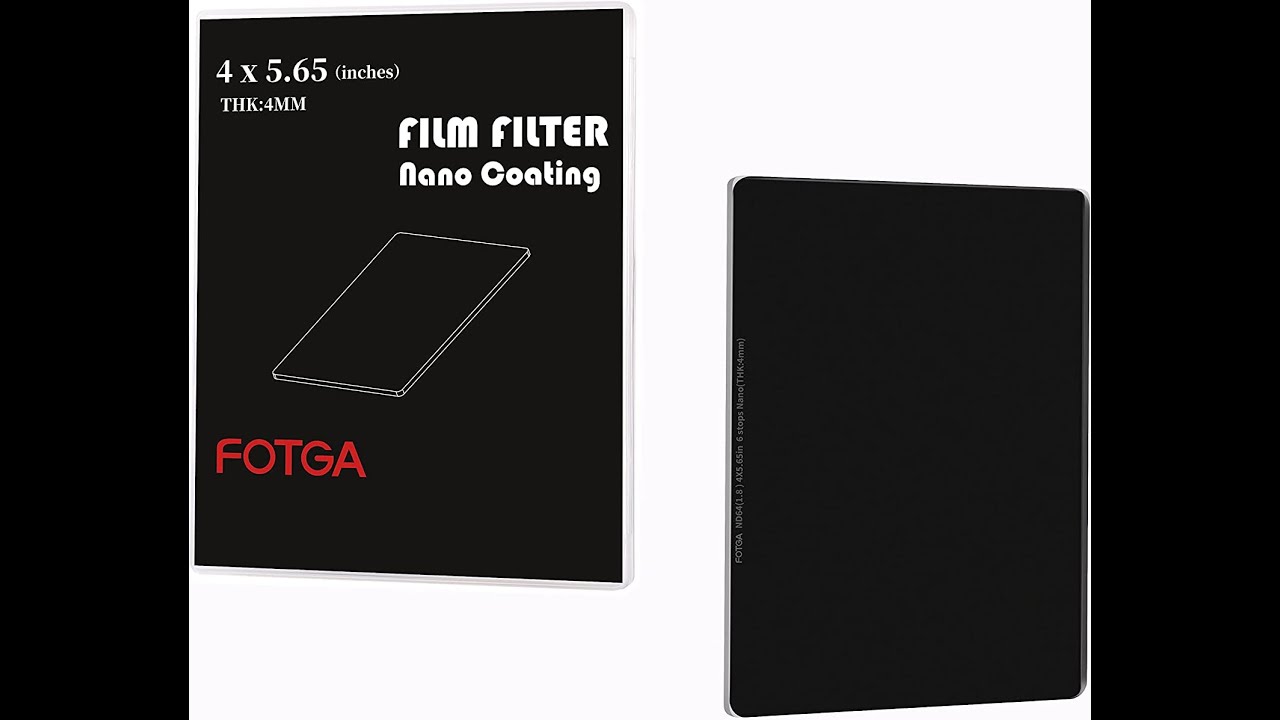 Fotga Nano coating 4x5.65 ND filter for matte box