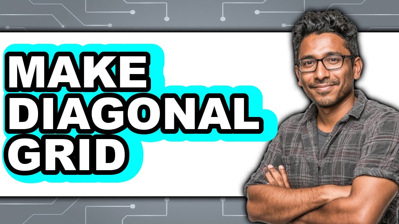 How To Make Diagonal Grid - Easy Guide