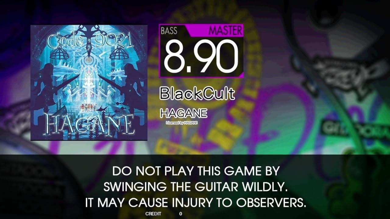 GITADORA - BlackCult (BASS - MASTER)