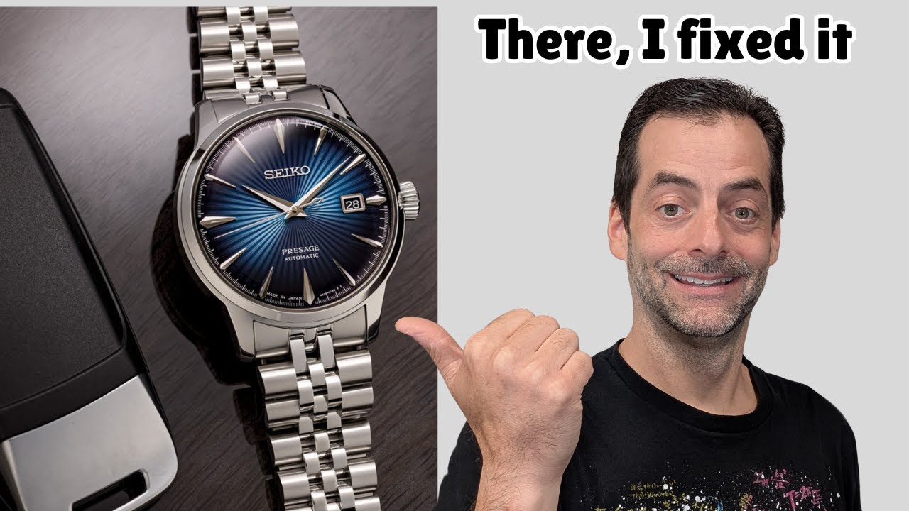 The BEST Bracelet for the Seiko Presage Cocktail Time watches