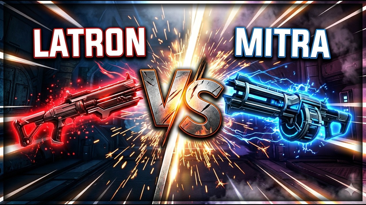 Warframe: ЛАТРОН VS МИТРА. Что то пошло не так ?!