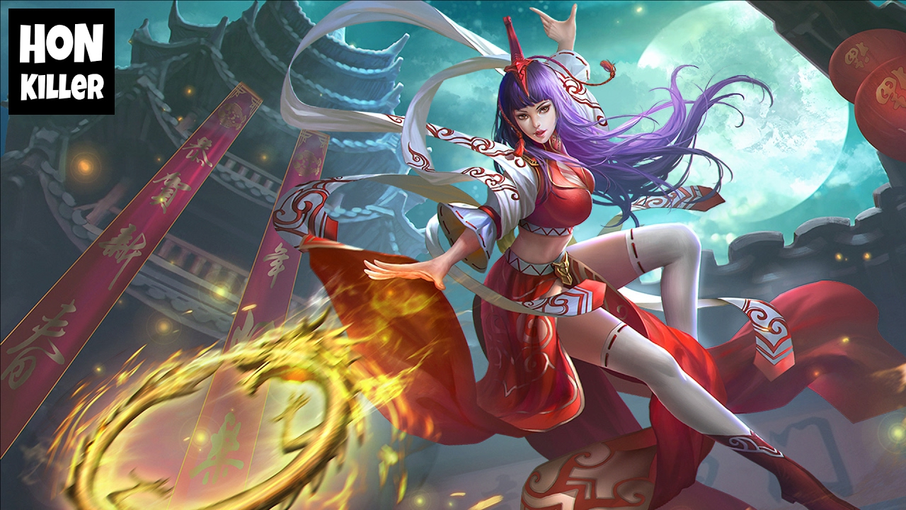HoN 4.0 Moon Queen Gameplay - DiiMaHa - Legendary