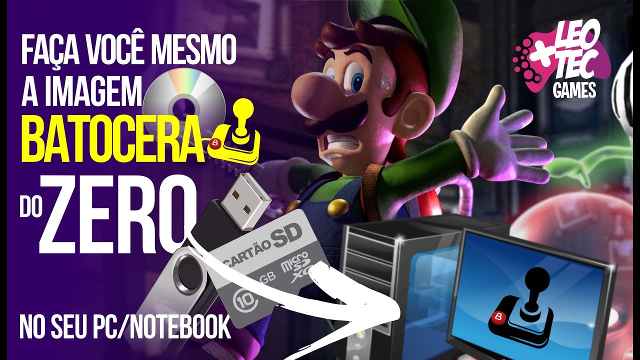 🔥CRIANDO uma IMAGEM 🕹️BATOCERA do Zero e também o que não te contaram após a ⚙️INSTALAÇÃO