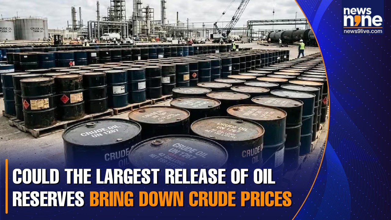 Could the largest release of oil reserves in its history to bring down crude prices?