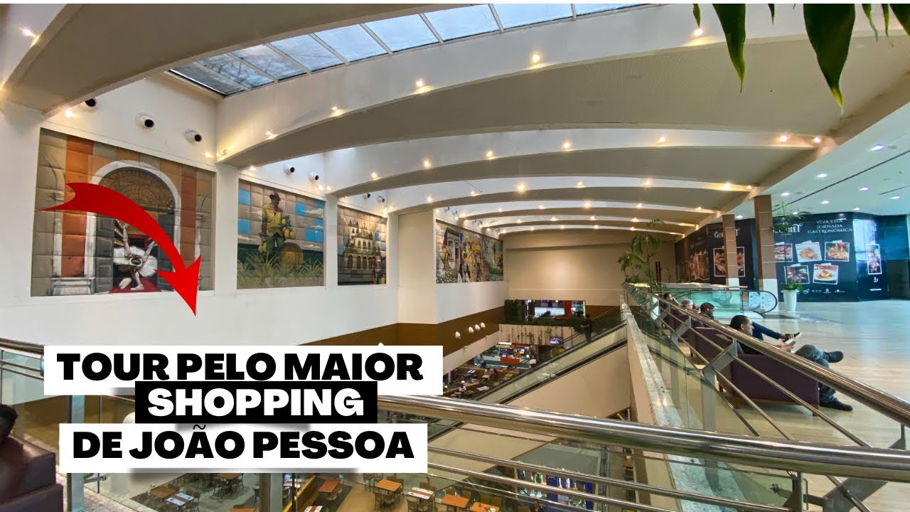 Conheça o Manaíra Shopping, um dos maiores shoppings do Brasil.