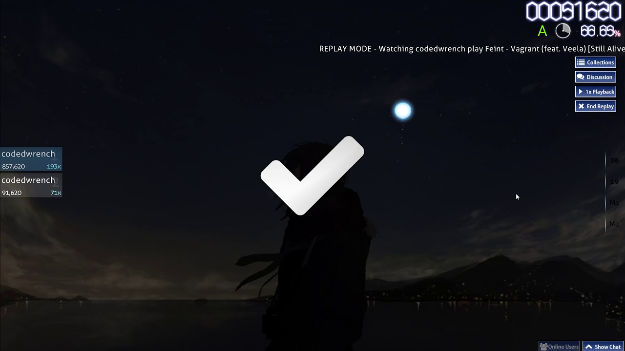 OSU! - Vagrant (feat Veila) [Still alive]