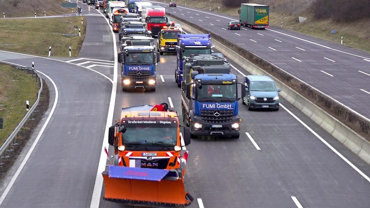 Sternfahrt Jena-Erfurt vom 09.02.2024