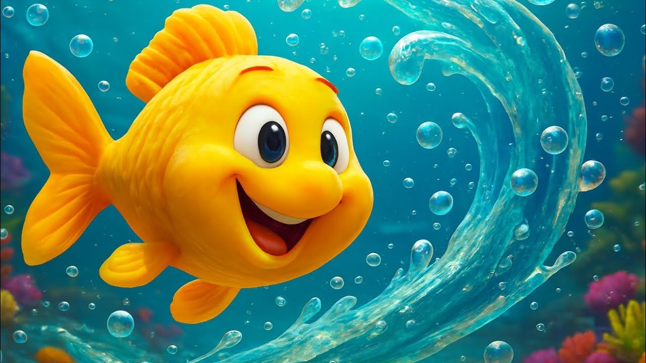 Machhli Jal Ki Rani Hai 🐟 | 3D Animated Hindi Nursery Rhyme for Kids