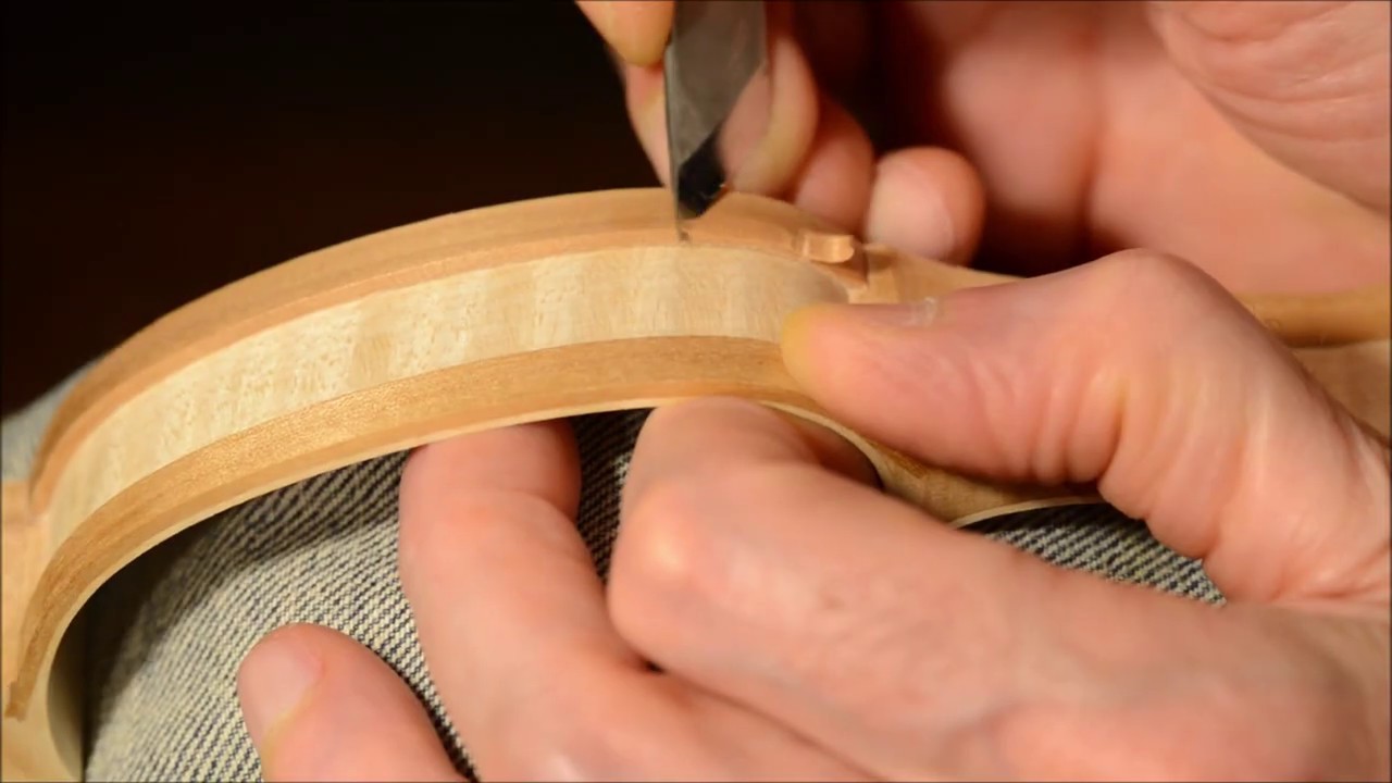 Finitura dell'interno delle fasce parte terza - Finitura delle controfasce